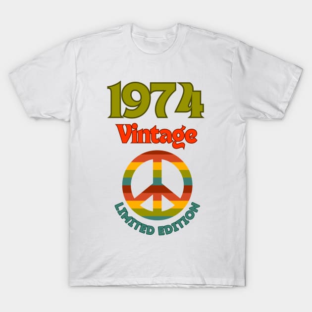 1974 T-Shirt by smkworld